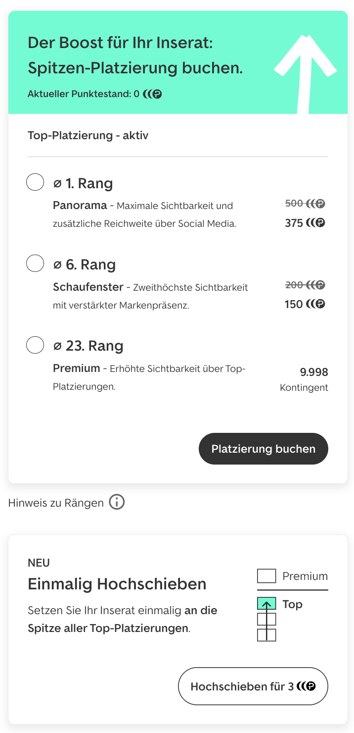On Top Offer Widget - Discount View